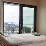 Comfortable A103 Sea View 10th Floor Parking Free Daire *
