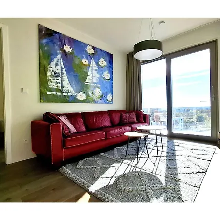 Comfortable A103 Sea View 10th Floor Parking Free Miedzyzdroje