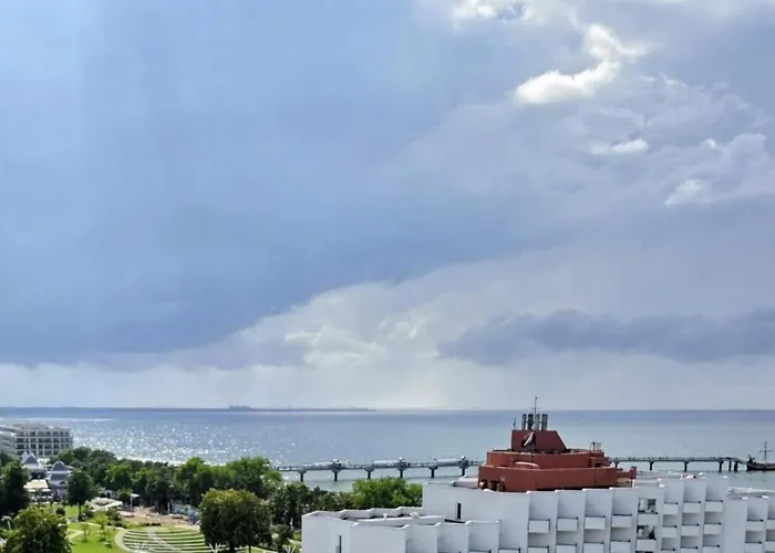 Comfortable A103 Sea View 10th Floor Parking Free * Międzyzdroje